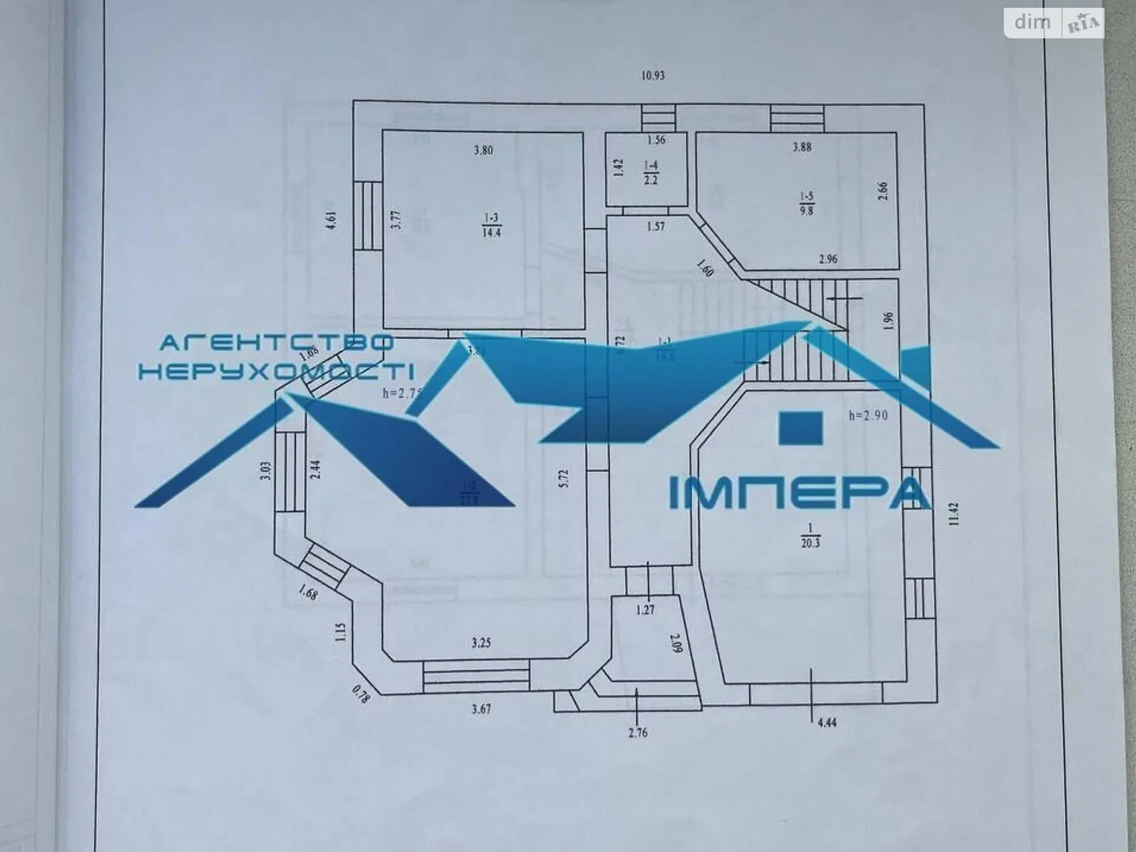 Продается дом на 2 этажа 174.7 кв. м с подвалом, цена: 160000 $ - фото 1