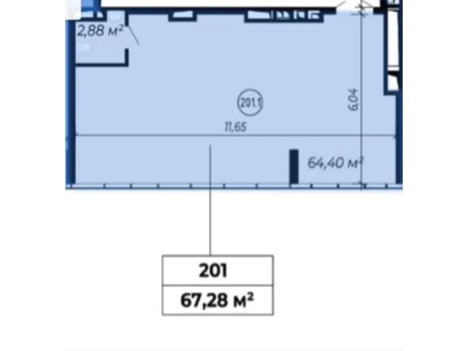 Продається офіс 67.28 кв. м в бізнес-центрі, цена: 168200 $ - фото 1