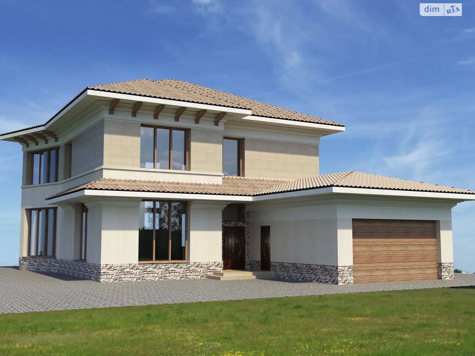 Продается дом на 2 этажа 270 кв. м с садом, цена: 175000 $ - фото 1