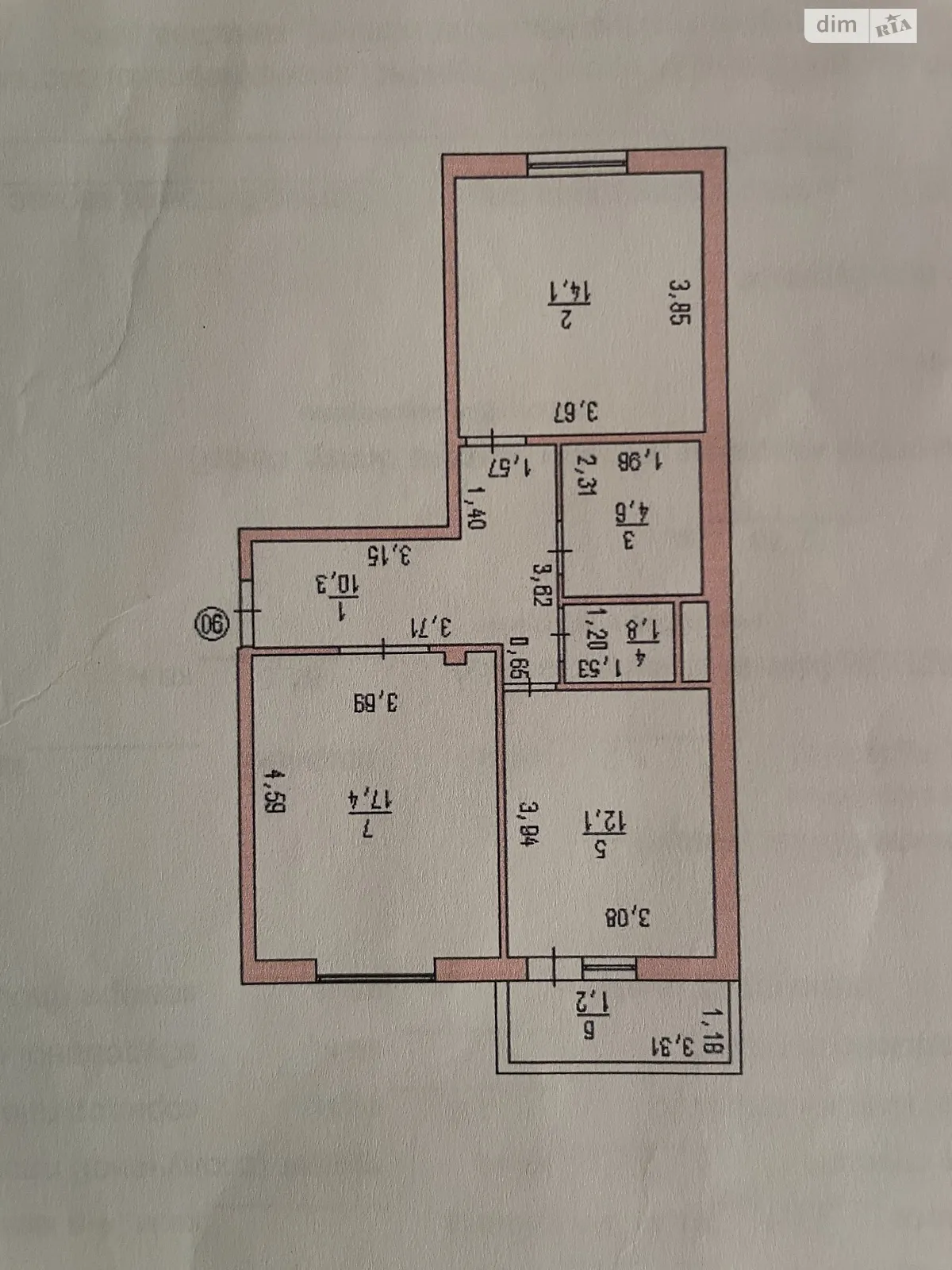 Продається 2-кімнатна квартира 61.5 кв. м у Великодолинському, вул. Маріїнська, 3 - фото 1