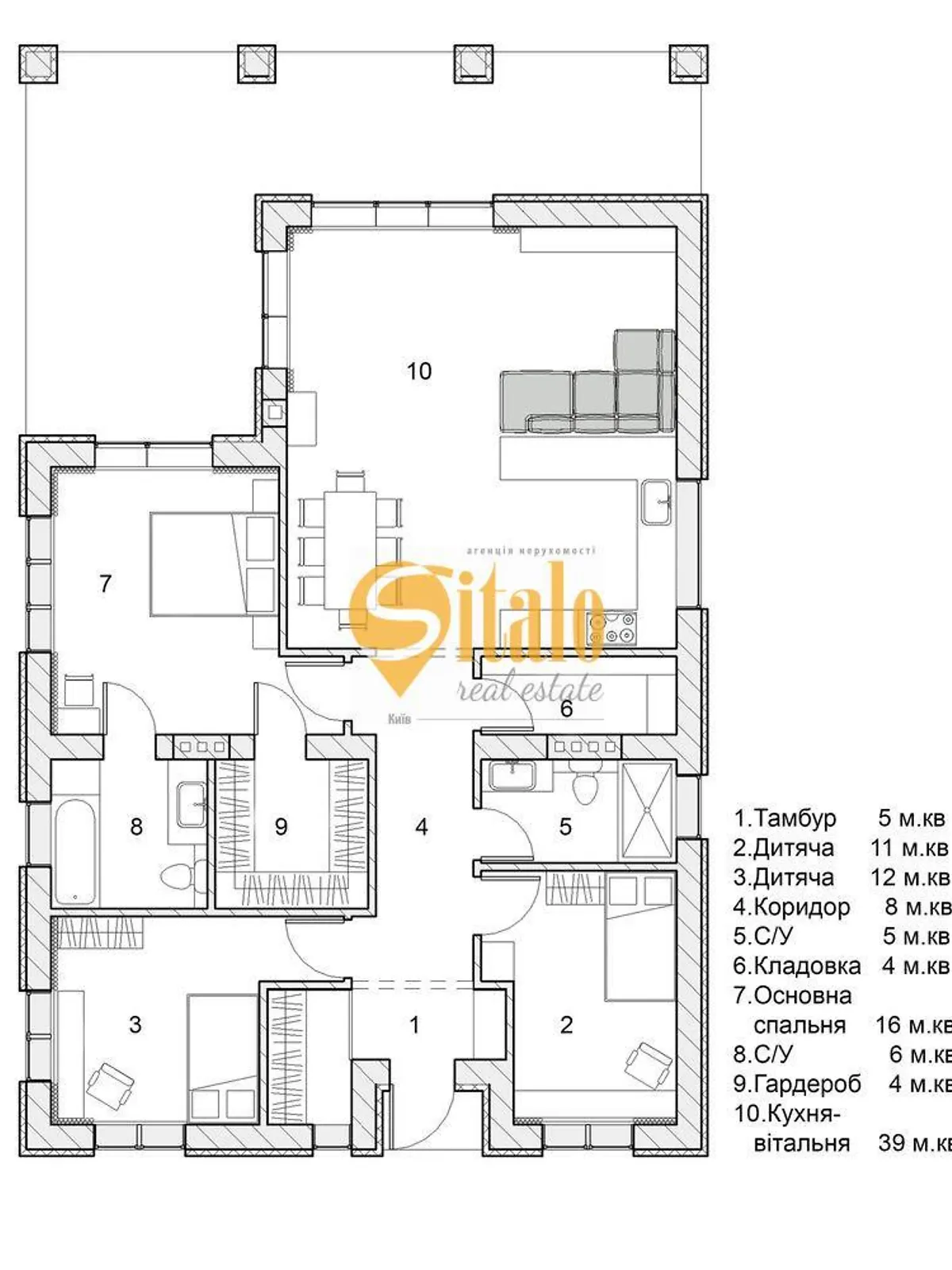 Продается одноэтажный дом 115 кв. м с балконом - фото 2