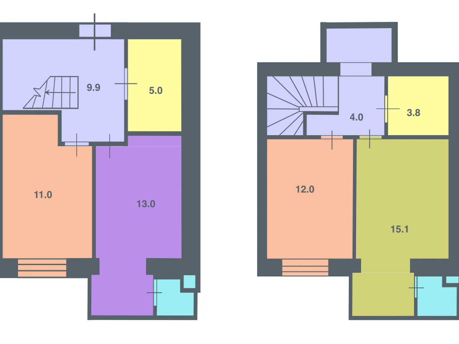 Продается 3-комнатная квартира 77.4 кв. м в Ровно - фото 1