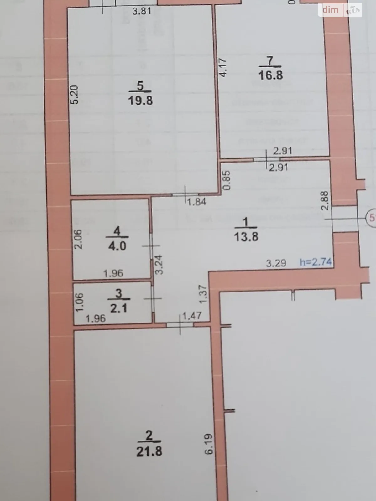 Продається 2-кімнатна квартира 80.6 кв. м у Хмельницькому, вул. Лісогринівецька, 30/11 - фото 1