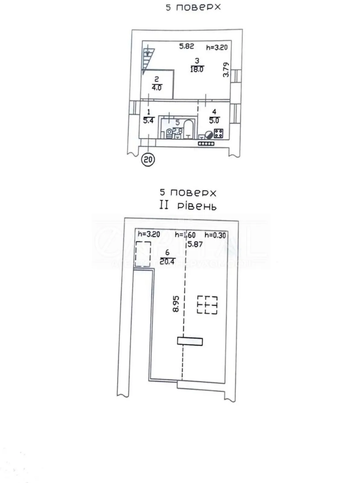 Продається 1-кімнатна квартира 55.6 кв. м у  - фото 2