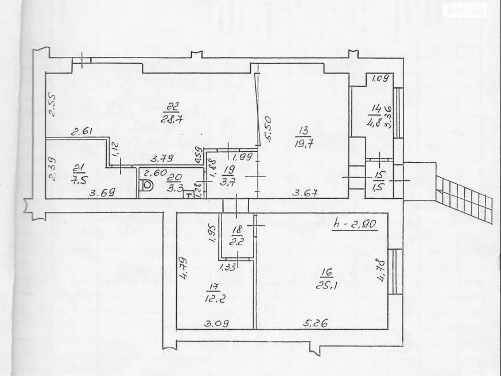 Продается помещения свободного назначения 109 кв. м в 10-этажном здании - фото 4