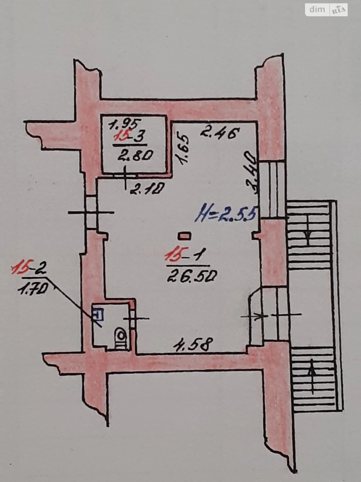 Продается помещения свободного назначения 31 кв. м в 4-этажном здании, цена: 29900 $ - фото 1
