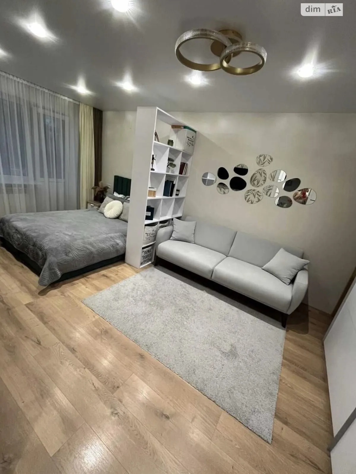 Здається в оренду 1-кімнатна квартира 33 кв. м у Києві, вул. Джохара Дудаєва(Іскрівська), 6 - фото 1