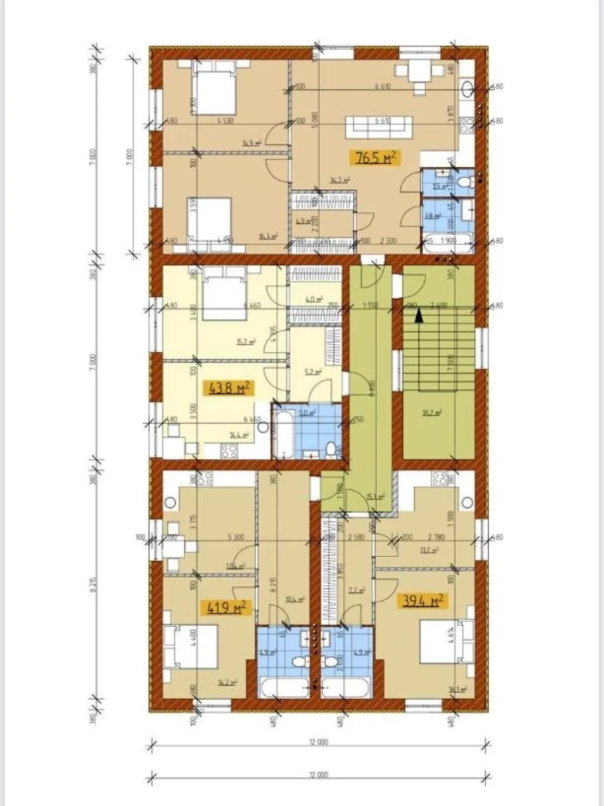 Продається 1-кімнатна квартира 39.7 кв. м у  - фото 4