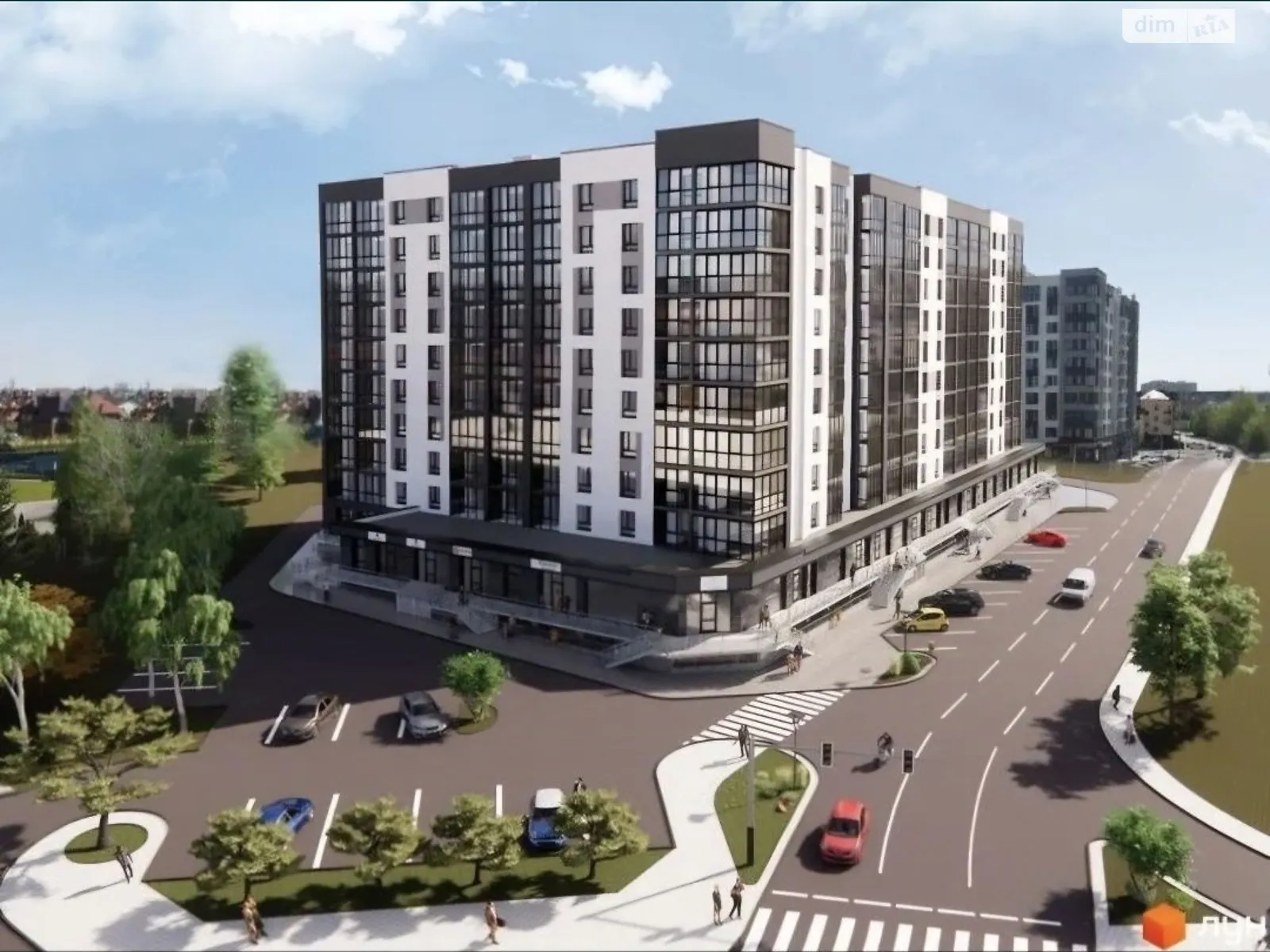Продается 1-комнатная квартира 60.4 кв. м в Липинах, ул. Крушельницкого - фото 1