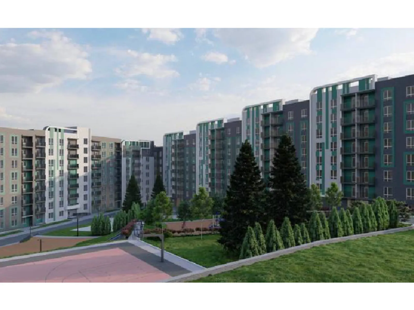 Продається 1-кімнатна квартира 40.92 кв. м у Зарванцях, вул. Озерна - фото 1