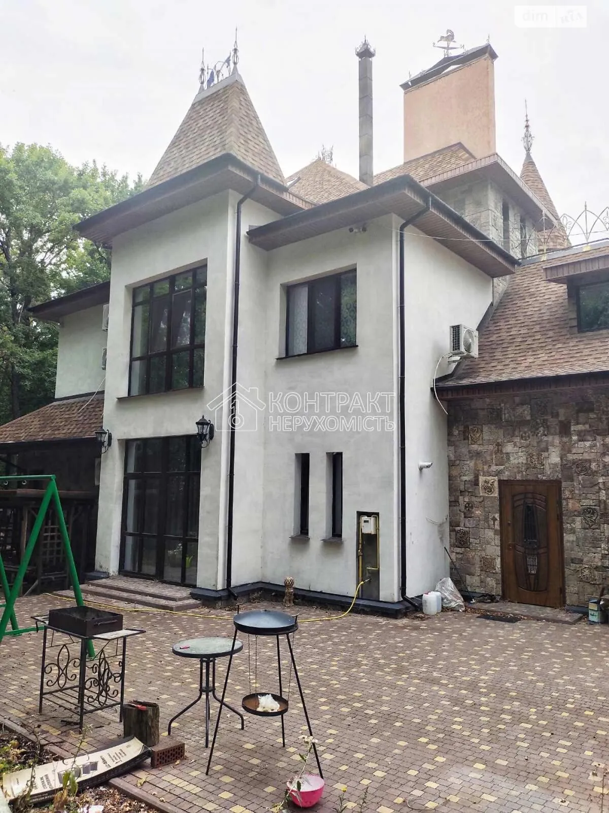 Здається в оренду будинок 3 поверховий 430 кв. м з гаражем, цена: 82000 грн - фото 1