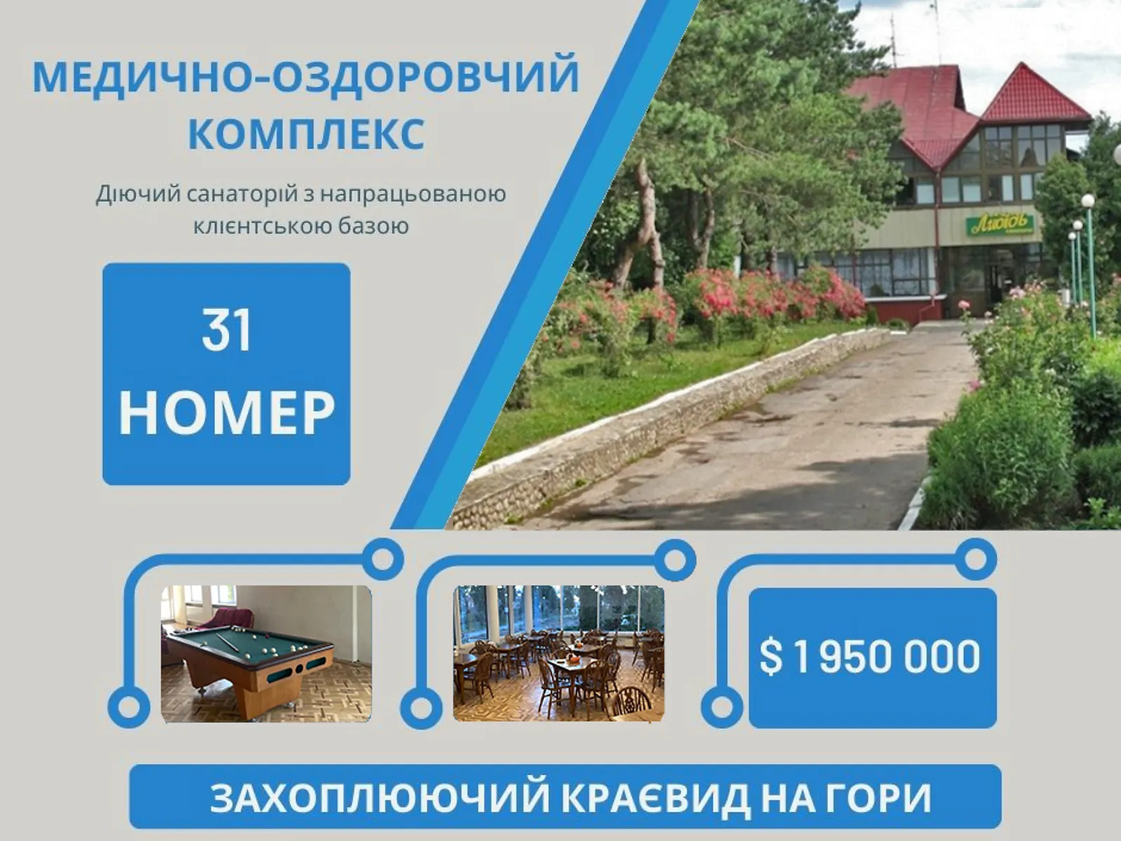Продається приміщення вільного призначення 2070 кв. м в 3-поверховій будівлі, цена: 1950000 $ - фото 1