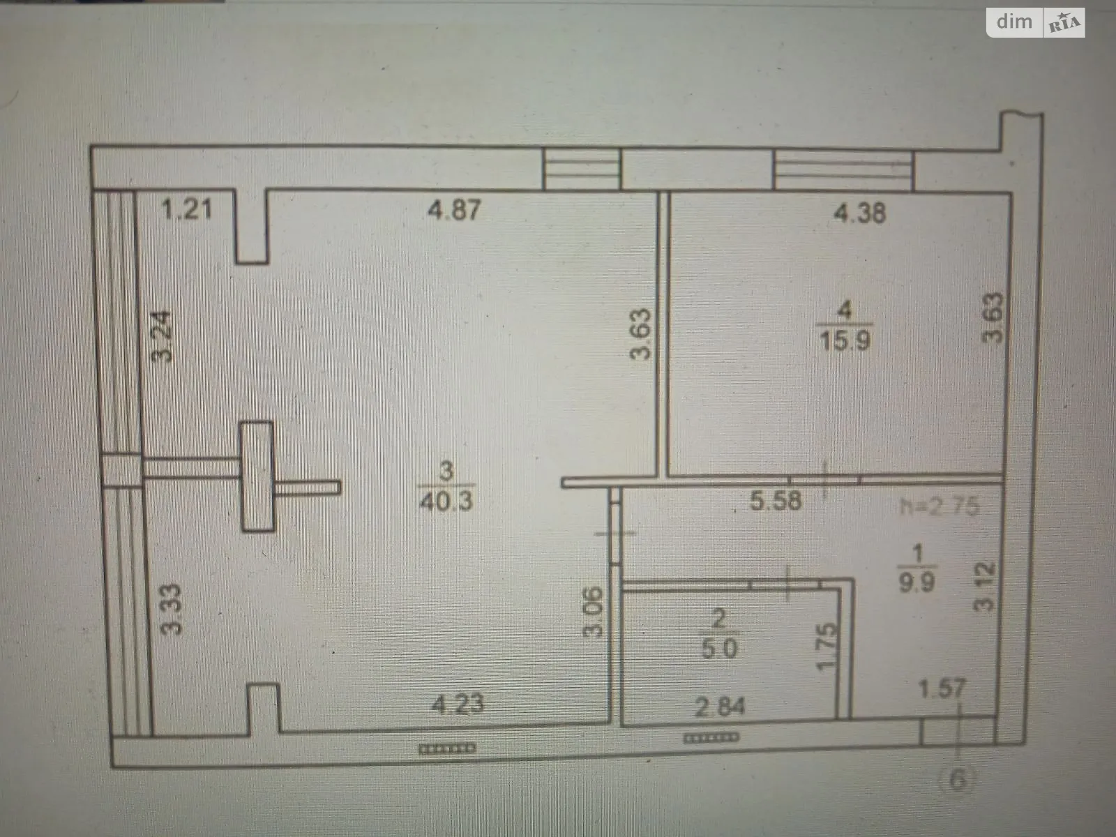 Продається 2-кімнатна квартира 71.1 кв. м у Бучі - фото 3