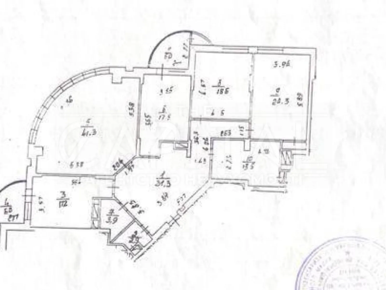 Сдается в аренду офис 170 кв. м в бизнес-центре, цена: 3000 $ - фото 1