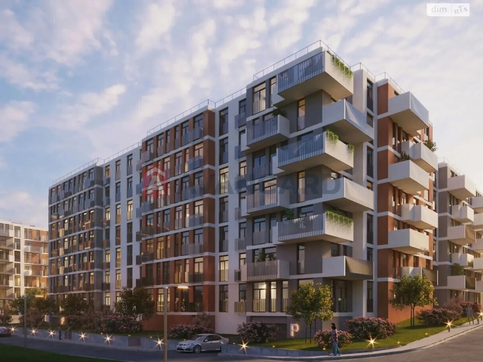 Продается 1-комнатная квартира 37.43 кв. м в Винниках, ул. Галицкая, 1 - фото 1