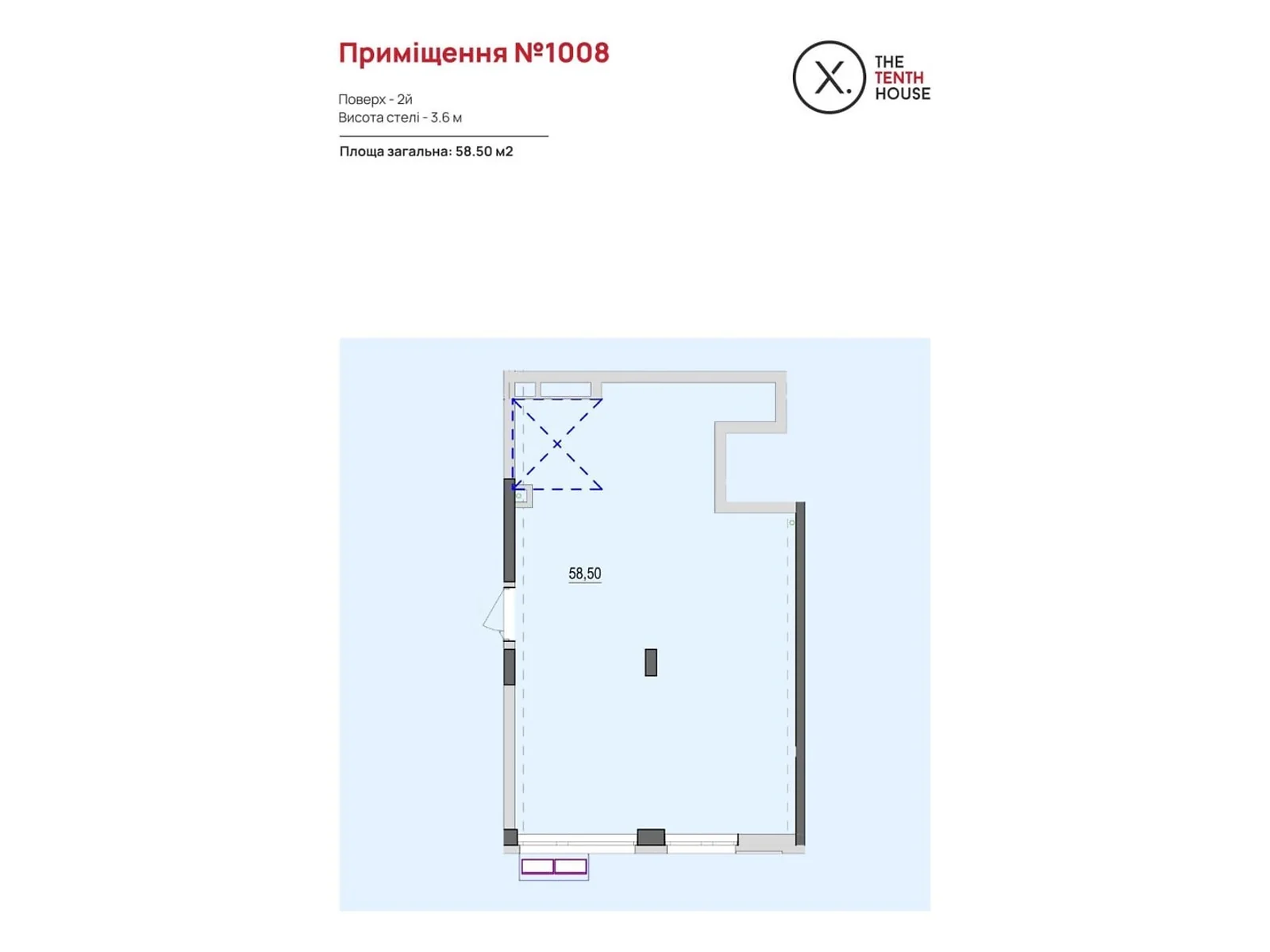 Продається об'єкт сфери послуг 58.5 кв. м в 24-поверховій будівлі, цена: 160629 $ - фото 1