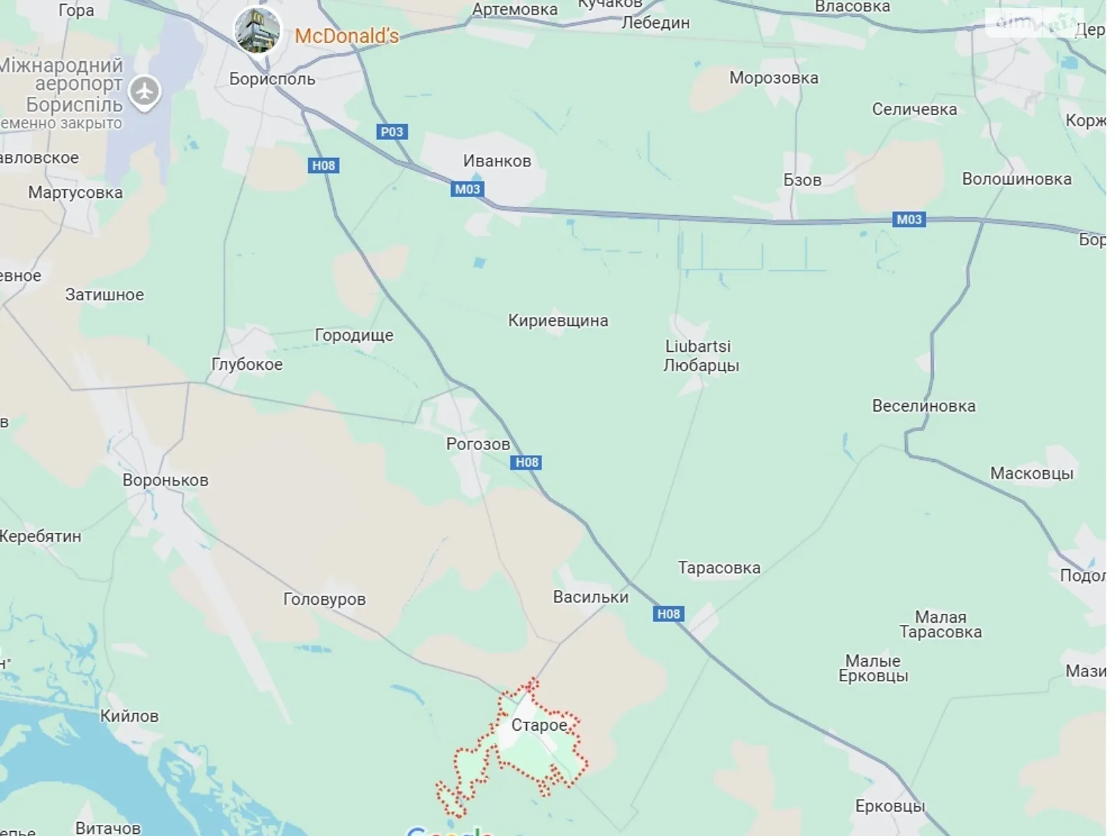 Продается земельный участок 10 соток в Киевской области, цена: 3500 $ - фото 1