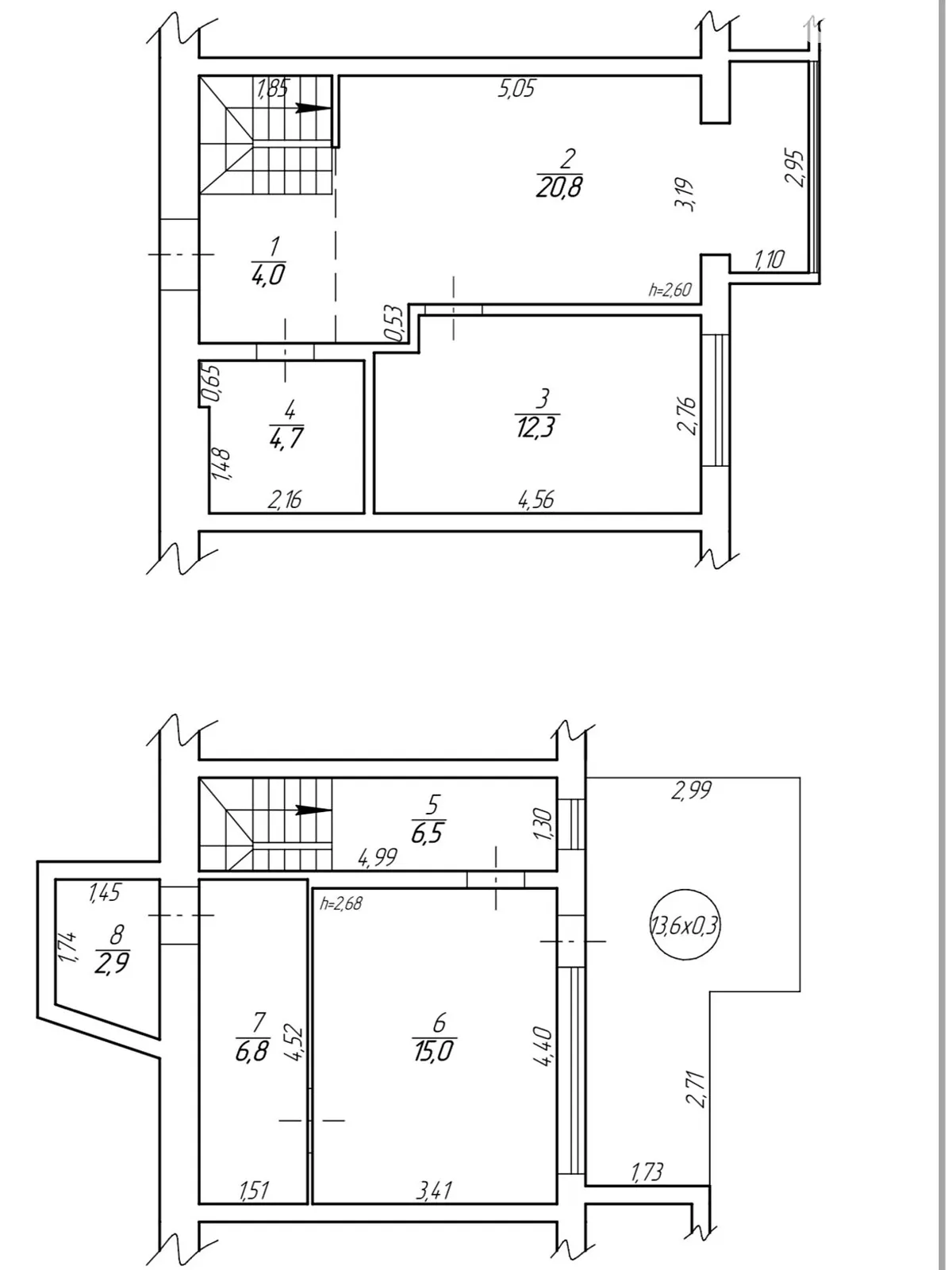 Продается 2-комнатная квартира 77 кв. м в Ивано-Франковске - фото 3