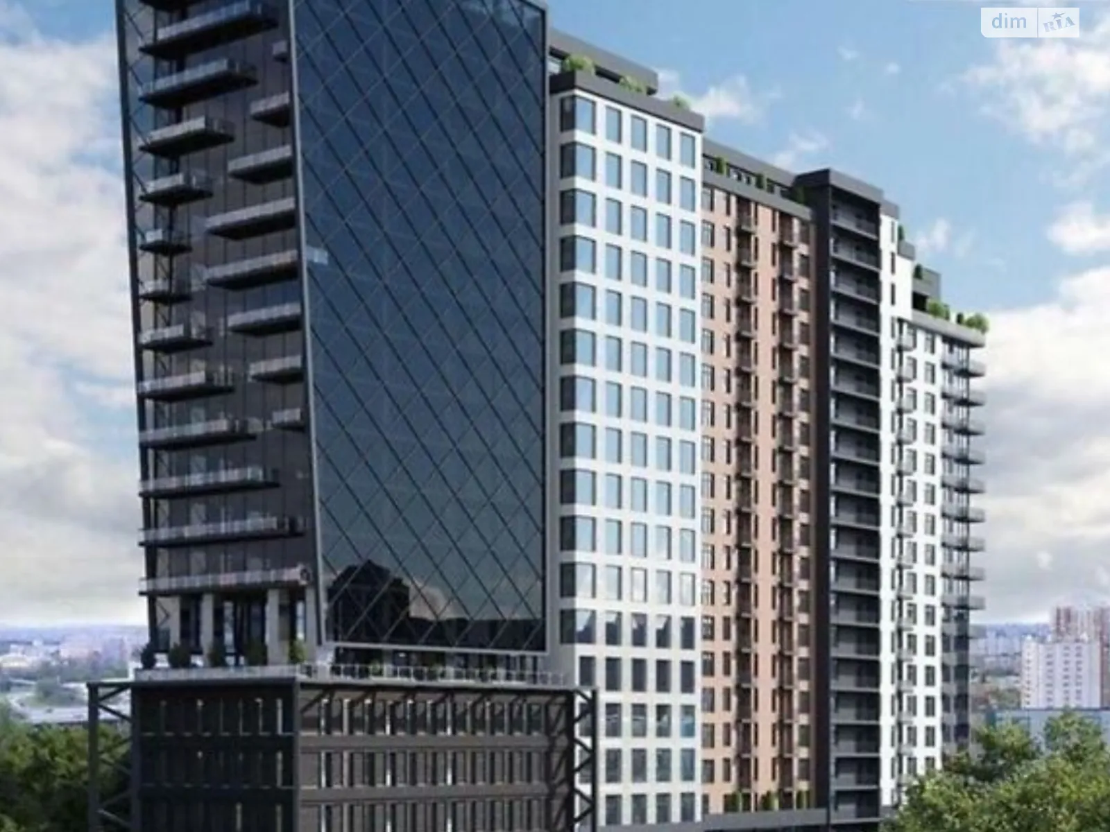 Продается 1-комнатная квартира 33.8 кв. м в Киеве, ул. Василия Стуса, 35Б - фото 1