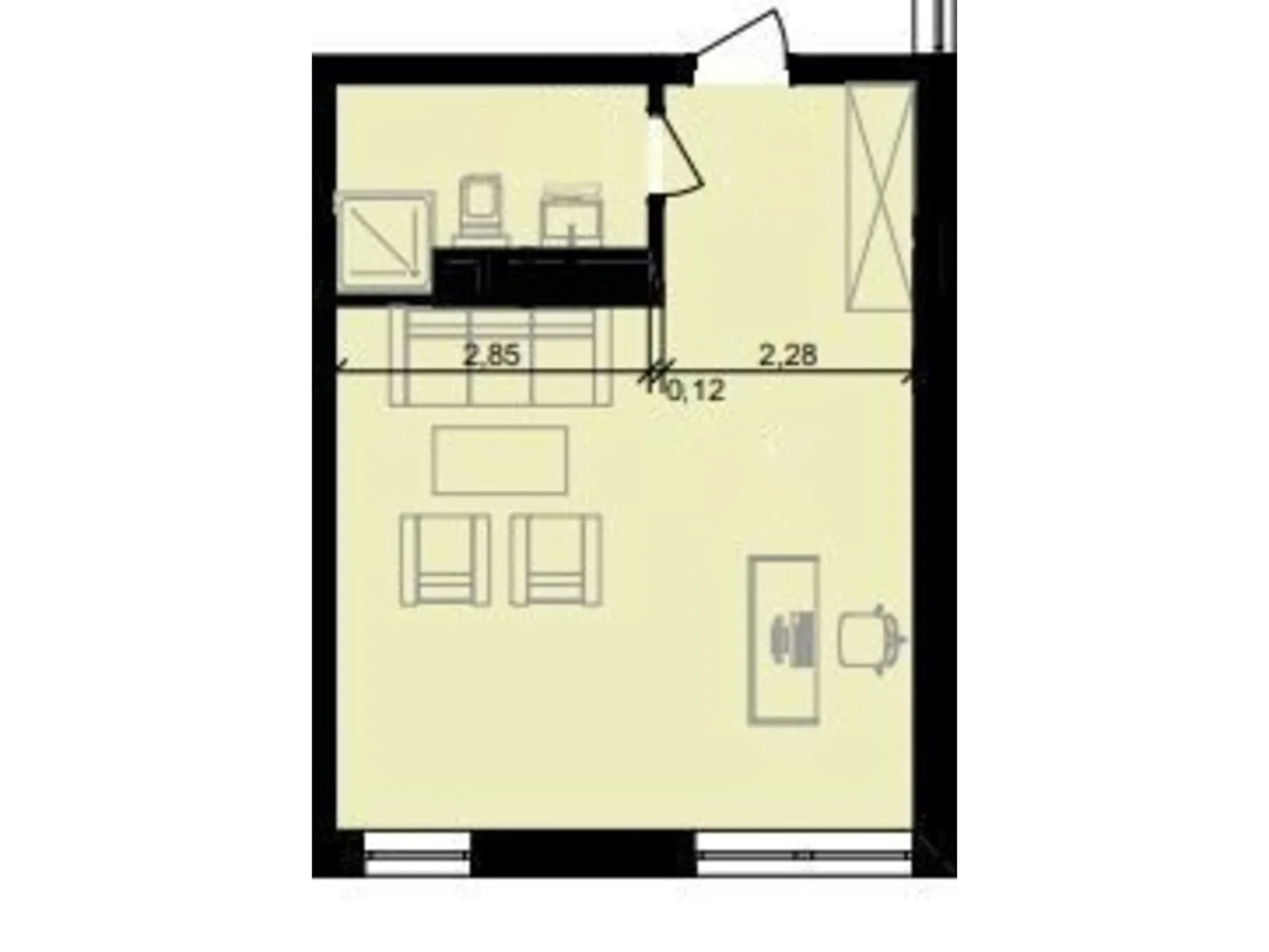 Продається офіс 34.1 кв. м в бізнес-центрі, цена: 22902 $ - фото 1