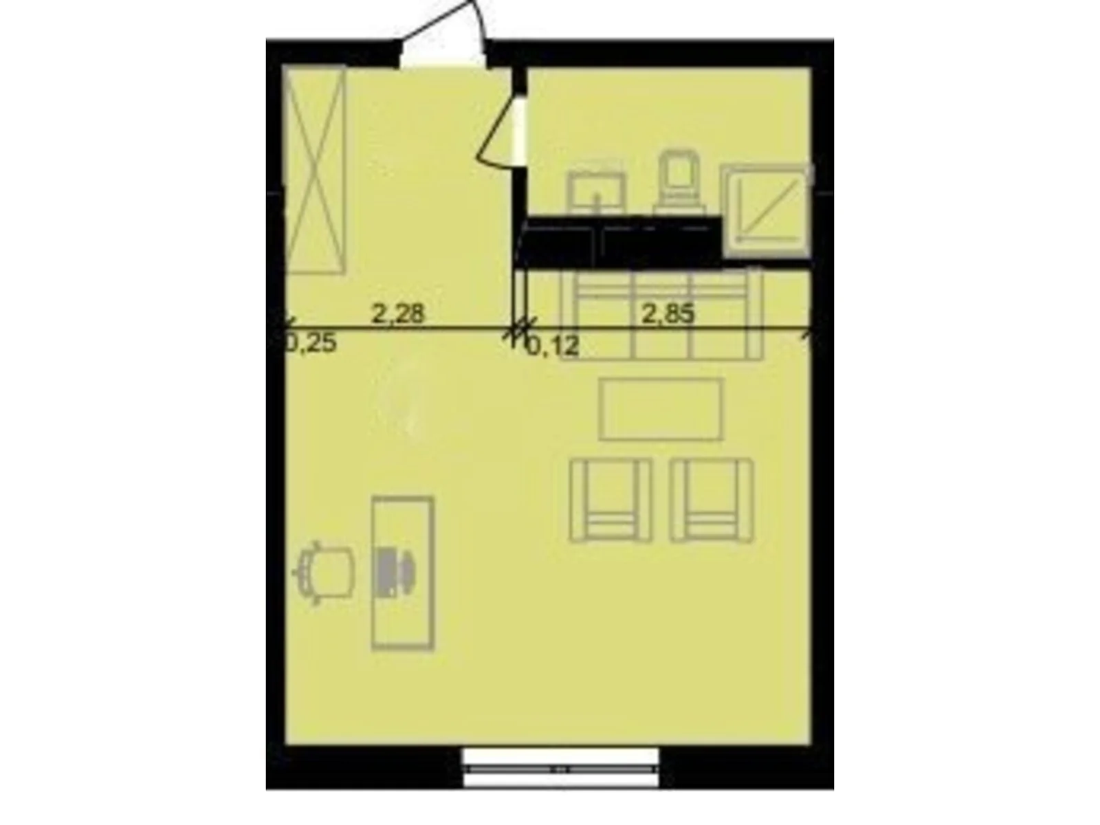 Продається офіс 34.1 кв. м в бізнес-центрі, цена: 22902 $ - фото 1