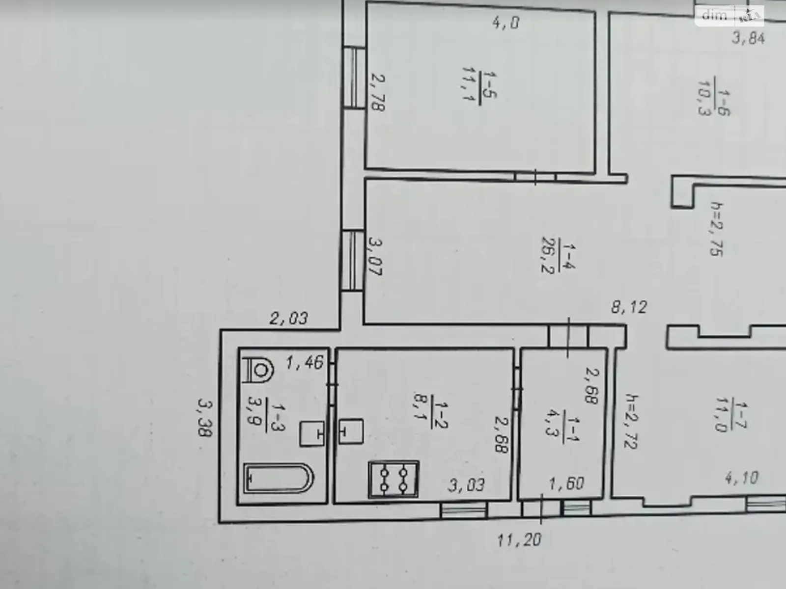 Продается одноэтажный дом 72 кв. м с баней/сауной, цена: 62000 $ - фото 1
