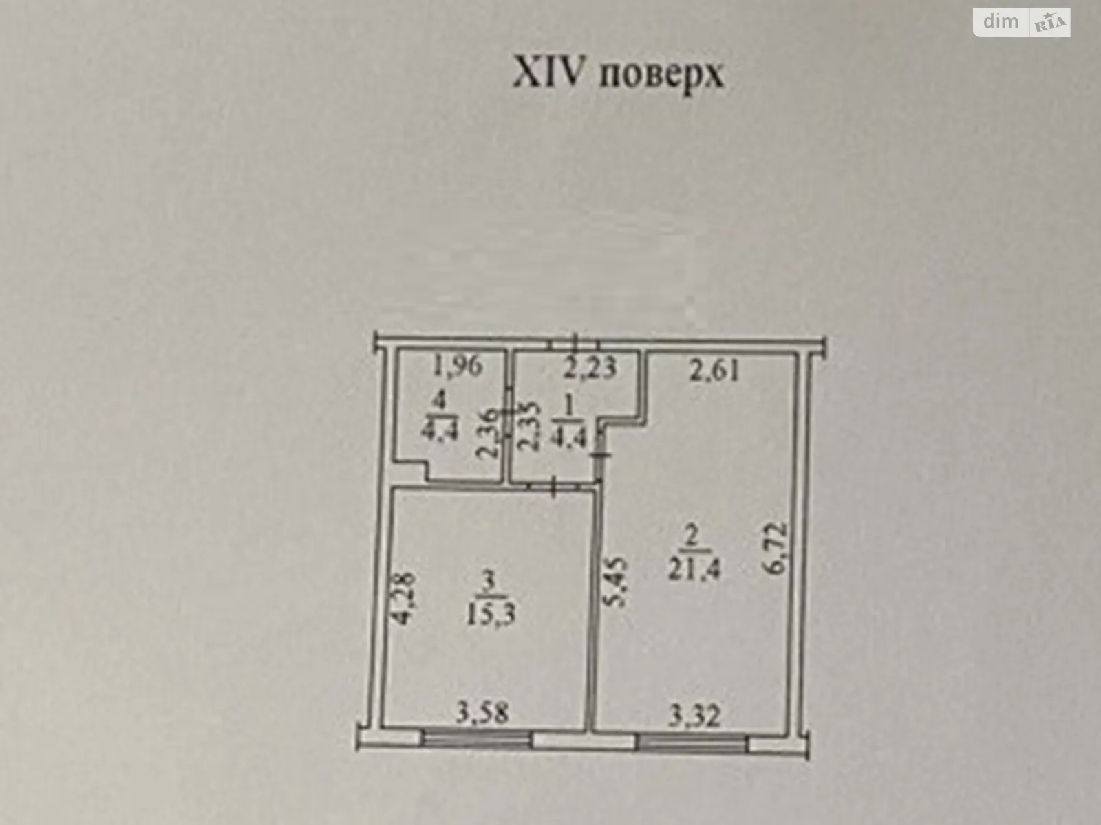 Продається 1-кімнатна квартира 45.5 кв. м у Одесі, вул. Марсельська - фото 1