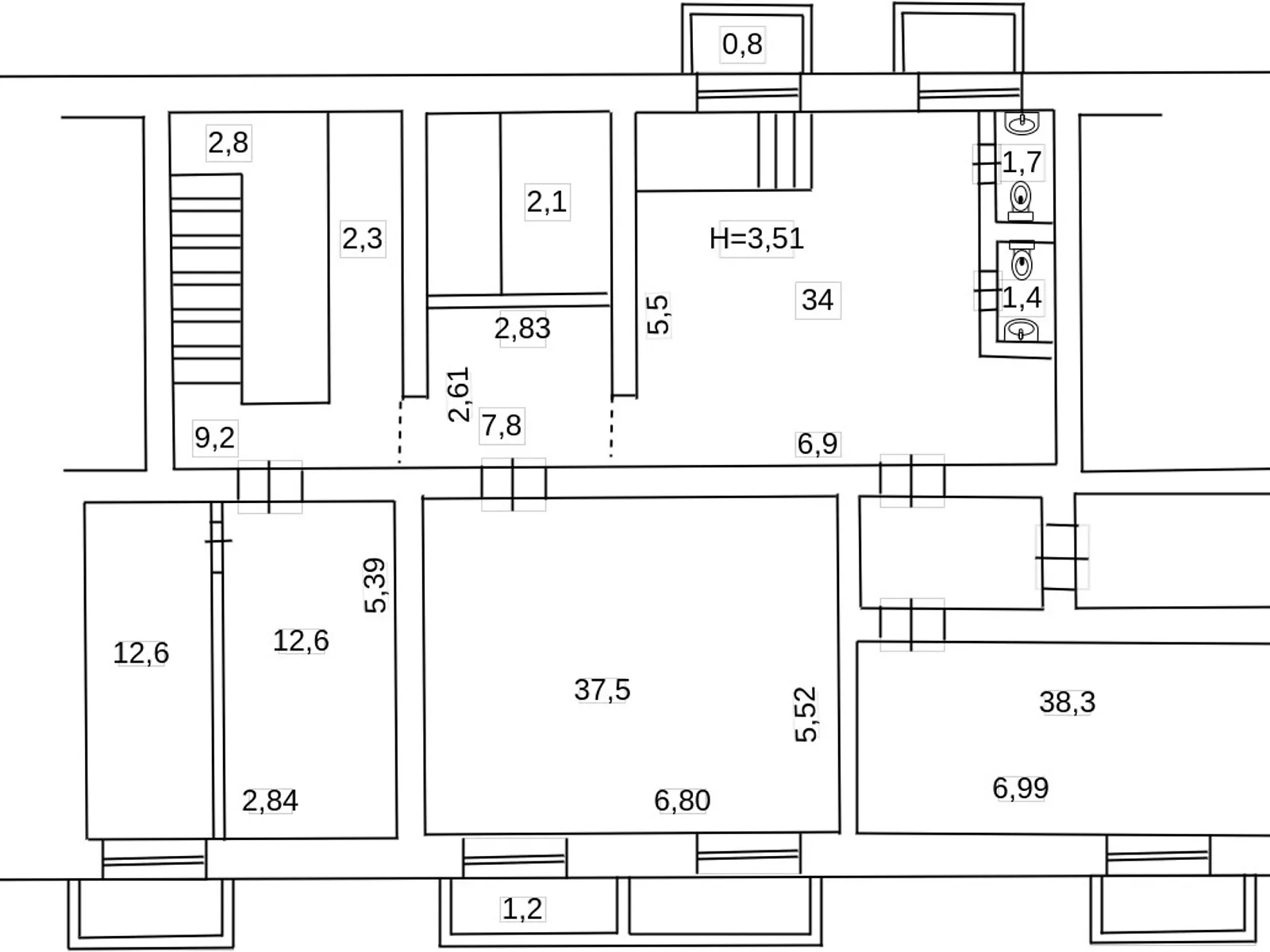 Здається в оренду офіс 160 кв. м в бізнес-центрі, цена: 1120 $ - фото 1