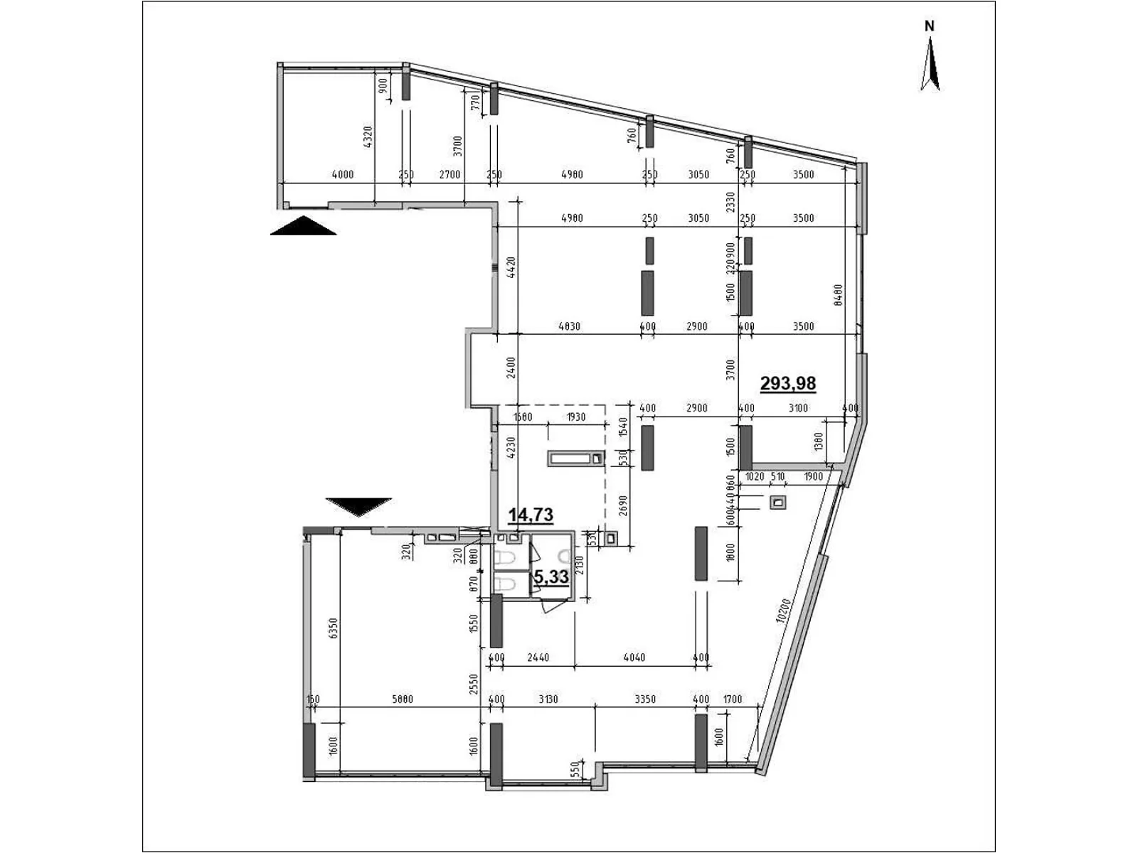 Продається офіс 314.04 кв. м в бізнес-центрі, цена: 778137 $ - фото 1