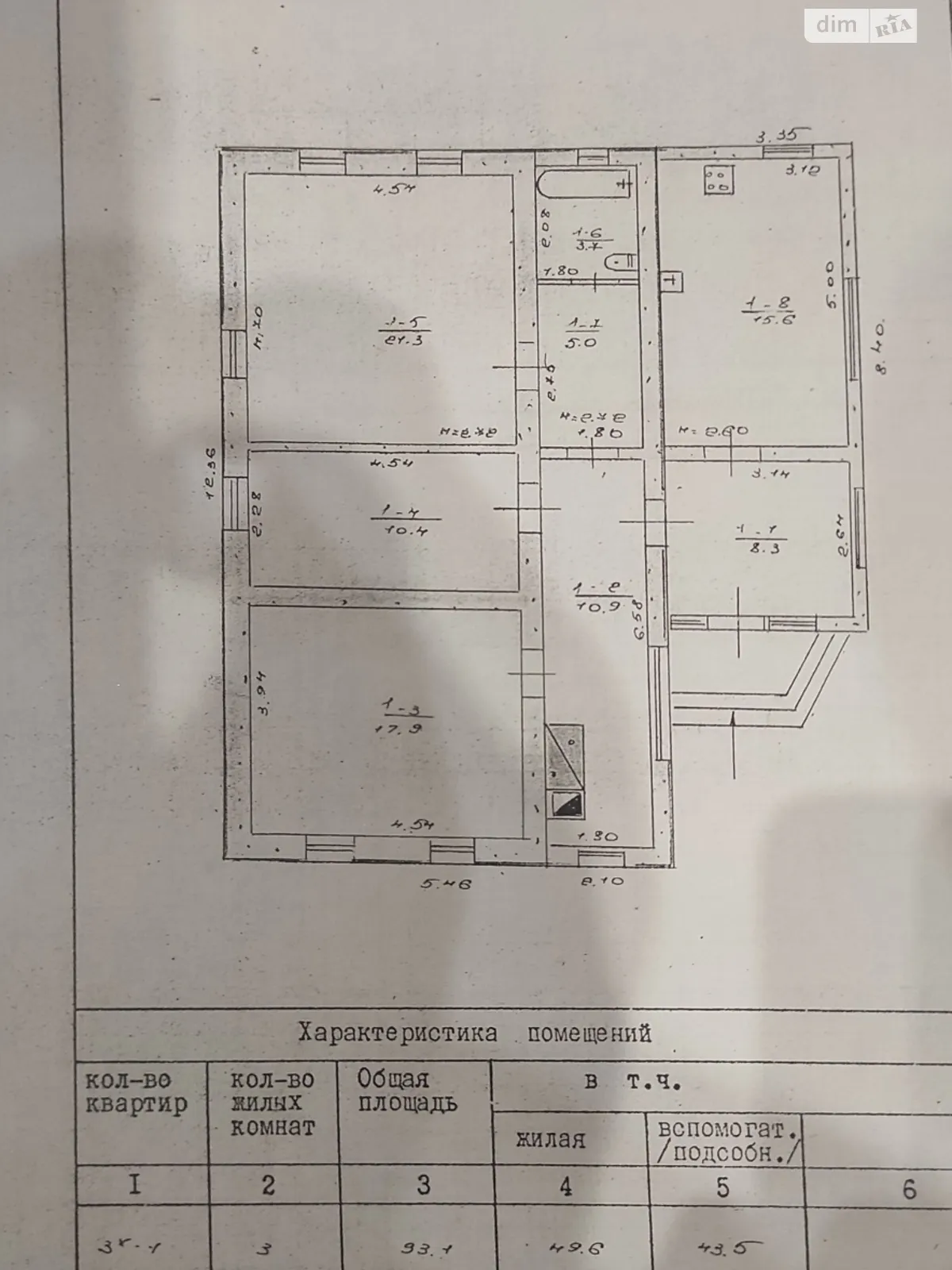 Продається одноповерховий будинок 93 кв. м з ділянкою - фото 2