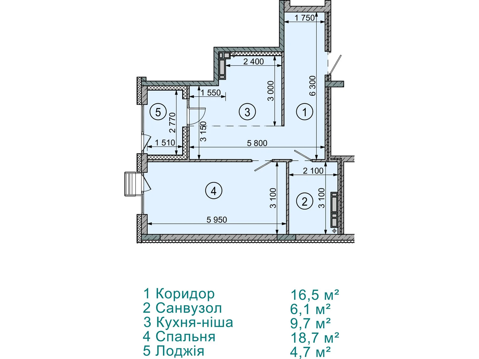 Продается 1-комнатная квартира 56 кв. м в Софиевской Борщаговке, ул. Соборная, 77А - фото 1