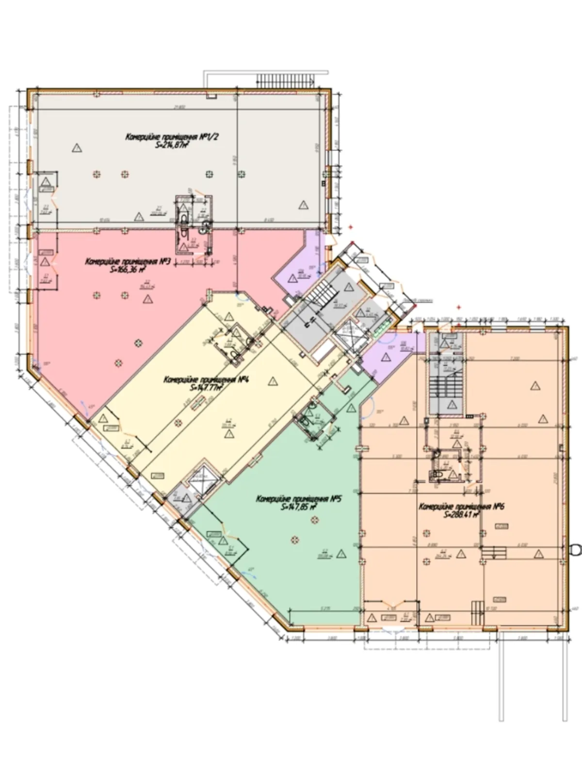 Продается помещения свободного назначения 214 кв. м в 8-этажном здании - фото 3