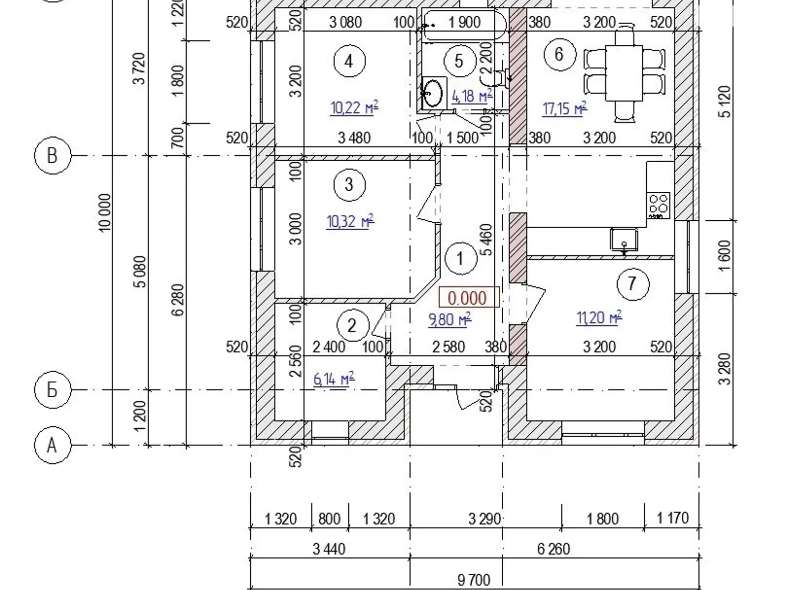 Продається одноповерховий будинок 80 кв. м з меблями - фото 2