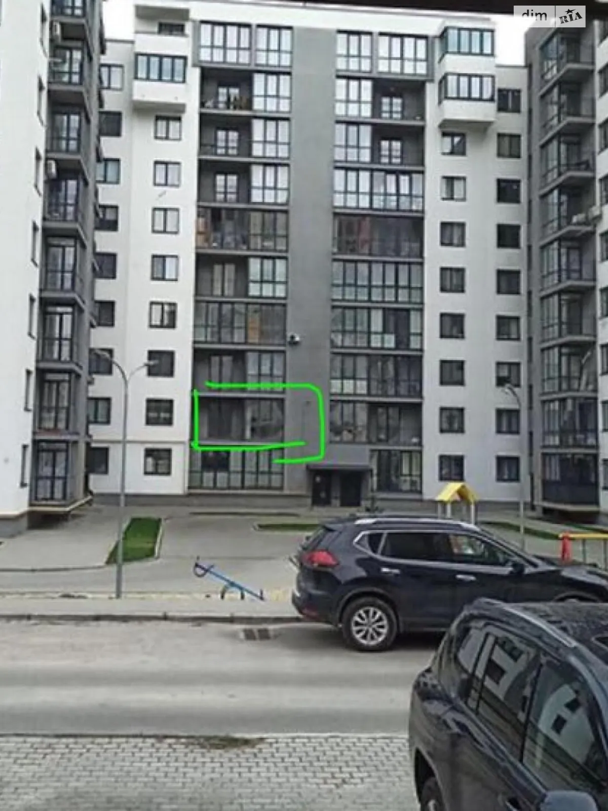 Продається 1-кімнатна квартира 49.3 кв. м у Львові, вул. Роксоляни, 87Б - фото 1