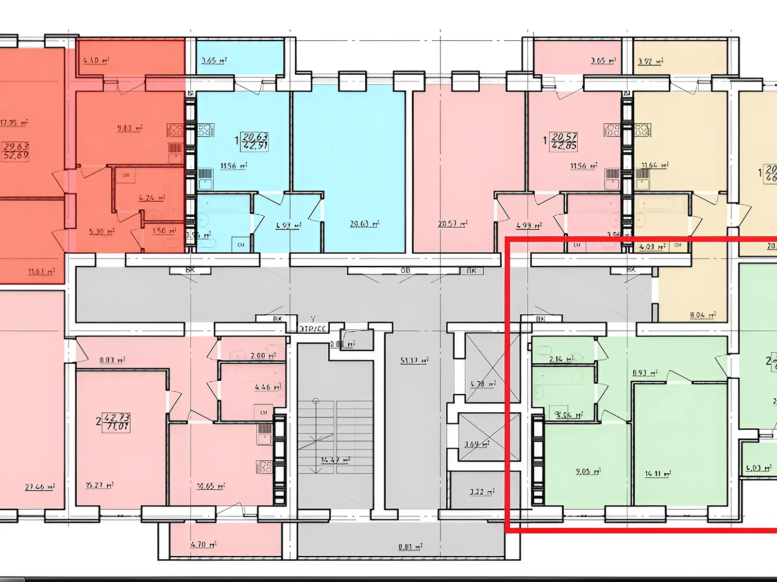 Продается 2-комнатная квартира 60.1 кв. м в Харькове, ул. Заливная, 10 - фото 1