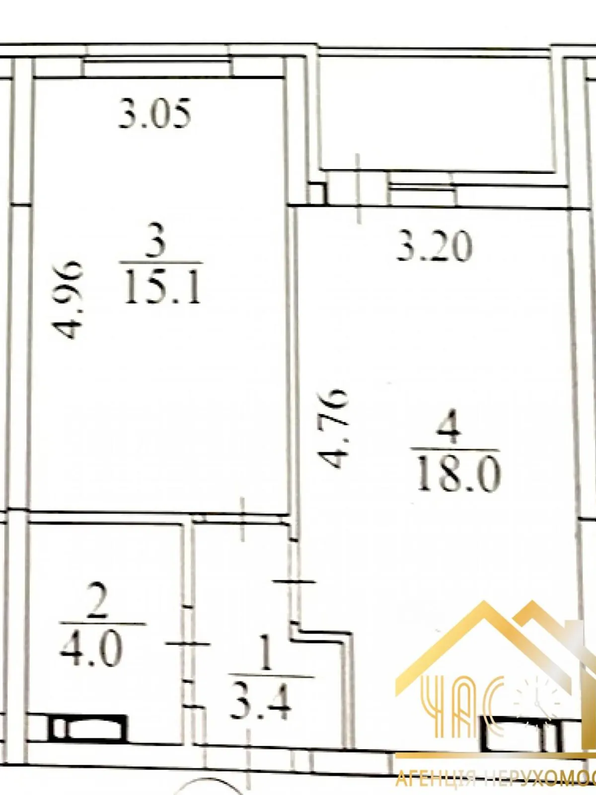 Продається 1-кімнатна квартира 85 кв. м у Києві - фото 2