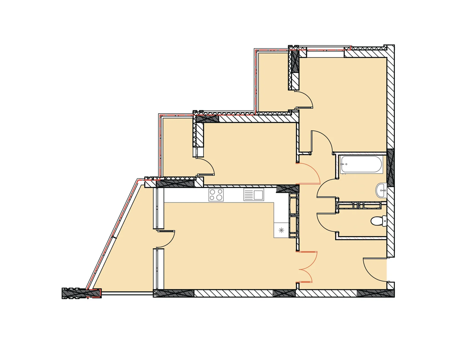 Гостомельское шоссе, 49 Ирпень ЖК River Port, цена: 93216 $ - фото 1