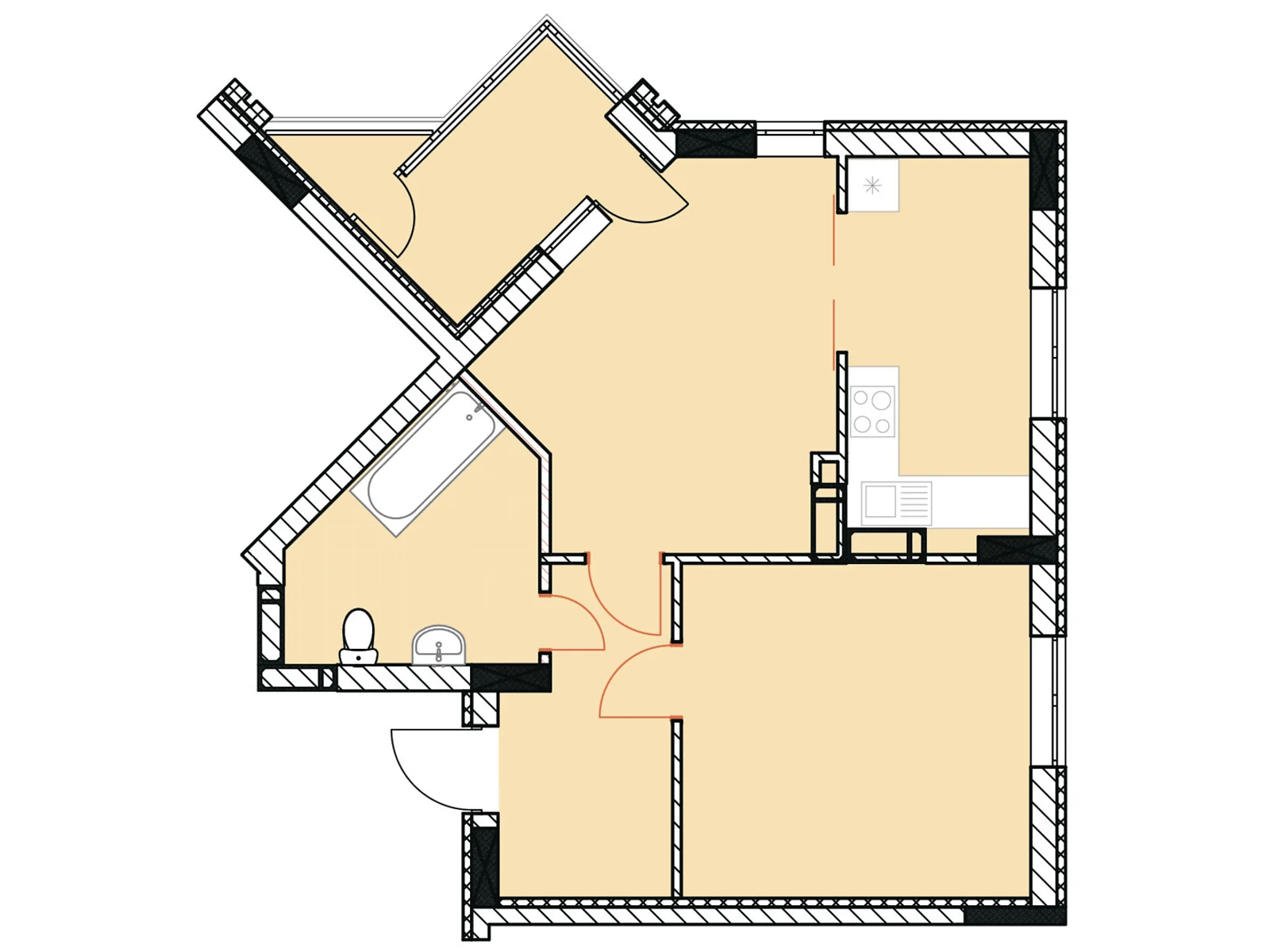 Гостомельское шоссе, 49 Ирпень ЖК River Port, цена: 61257 $ - фото 1