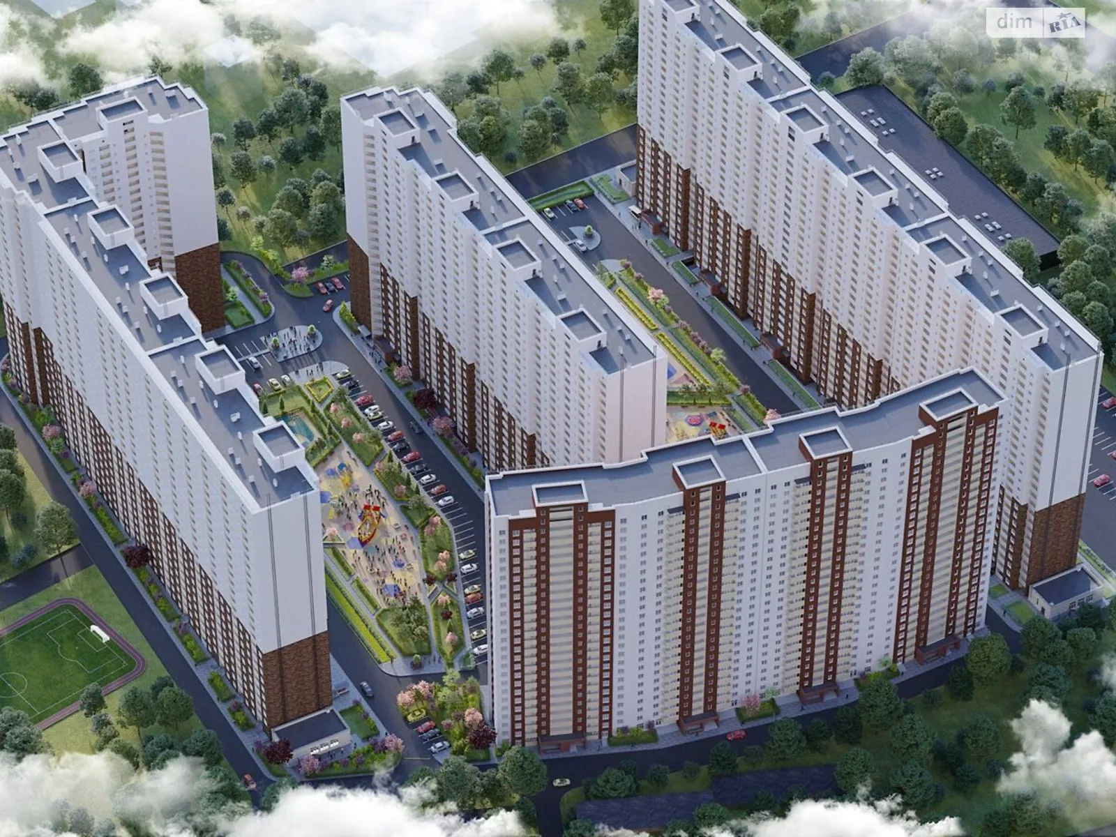 Продается 2-комнатная квартира 72.1 кв. м в Киеве, пер. Балтийский, 3 - фото 1