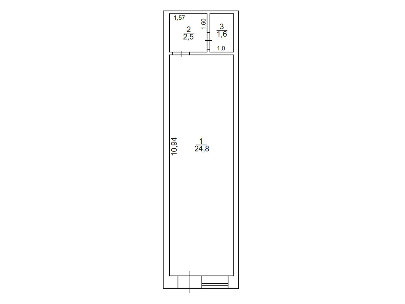 Продается офис 28.9 кв. м в бизнес-центре, цена: 22397 $ - фото 1