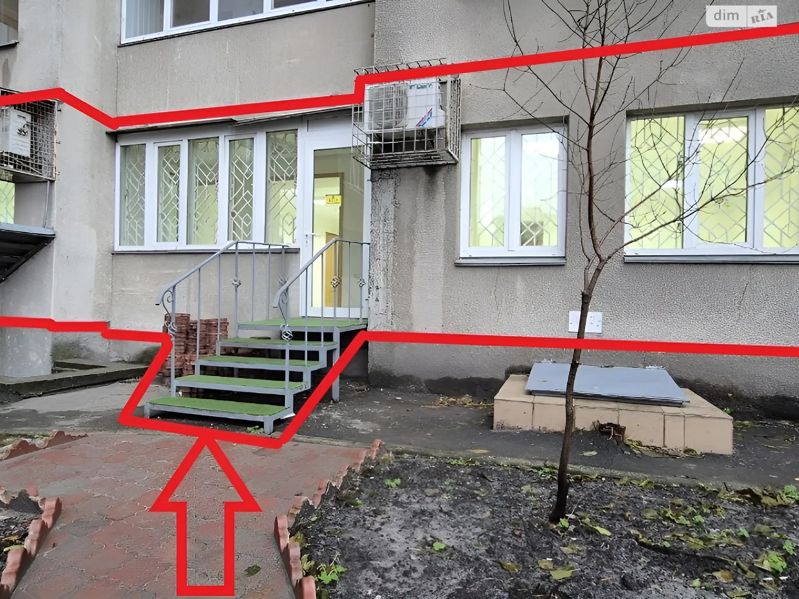 Сдается в аренду помещения свободного назначения 107.2 кв. м в 18-этажном здании, цена: 30000 грн - фото 1