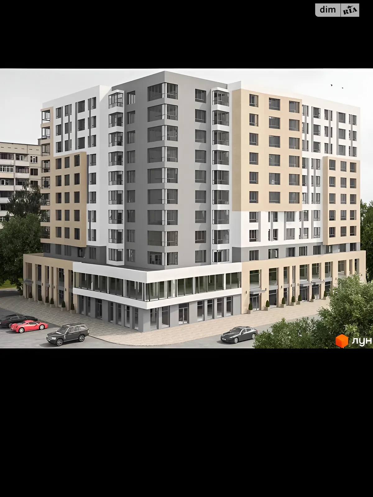 Продается 1-комнатная квартира 38.6 кв. м в Виннице, ул. Евгения Пикуса, 14 - фото 1