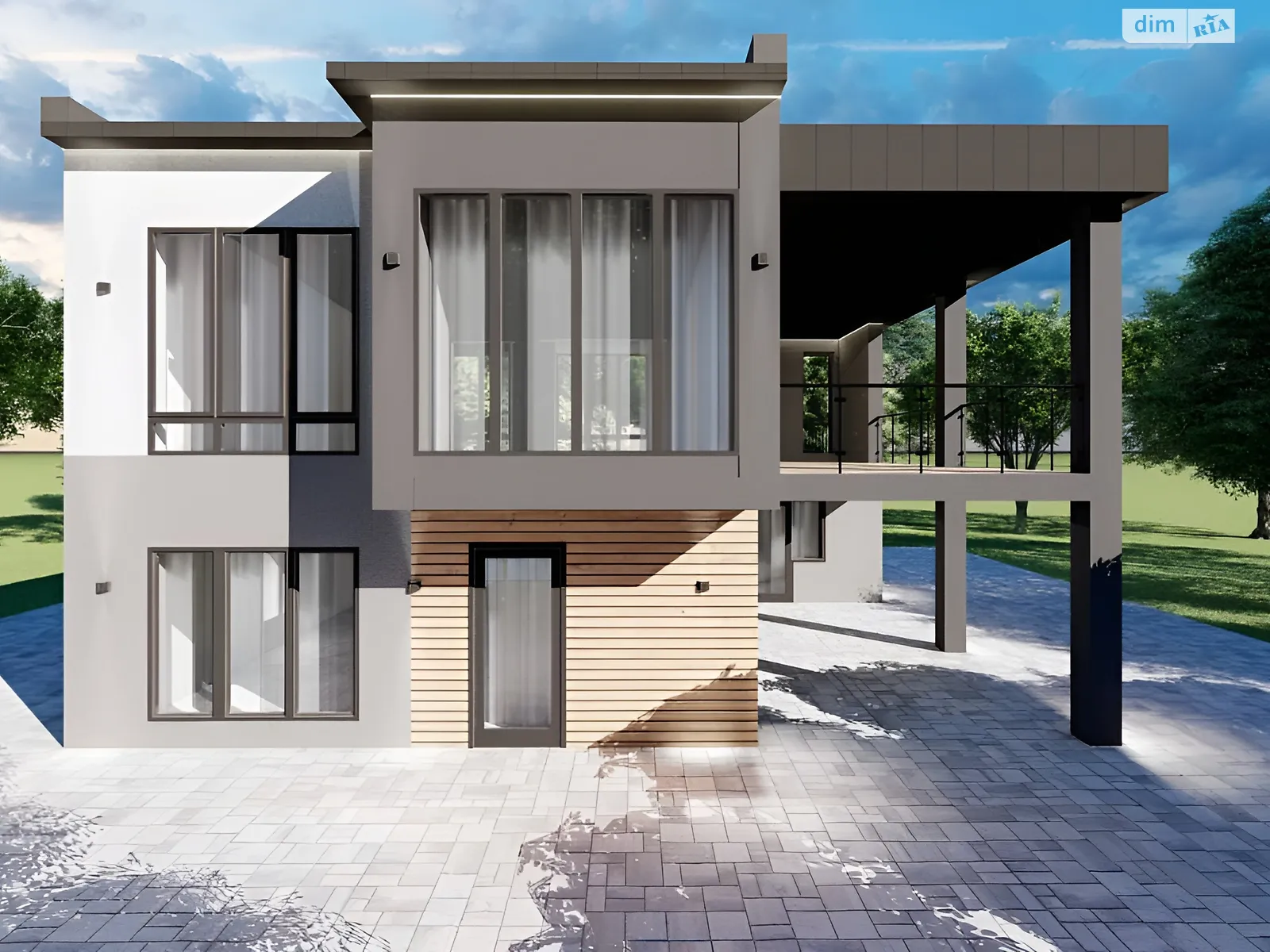Продается дом на 2 этажа 131.5 кв. м с верандой, цена: 123000 $ - фото 1