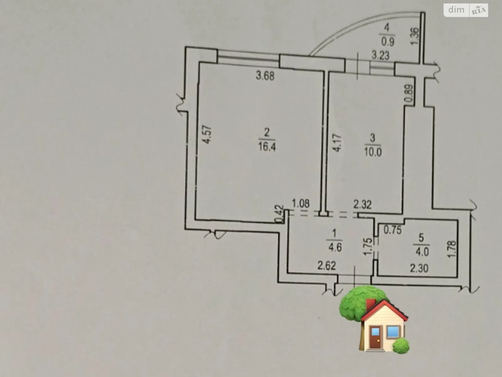 Продається 1-кімнатна квартира 36 кв. м у Львові - фото 2