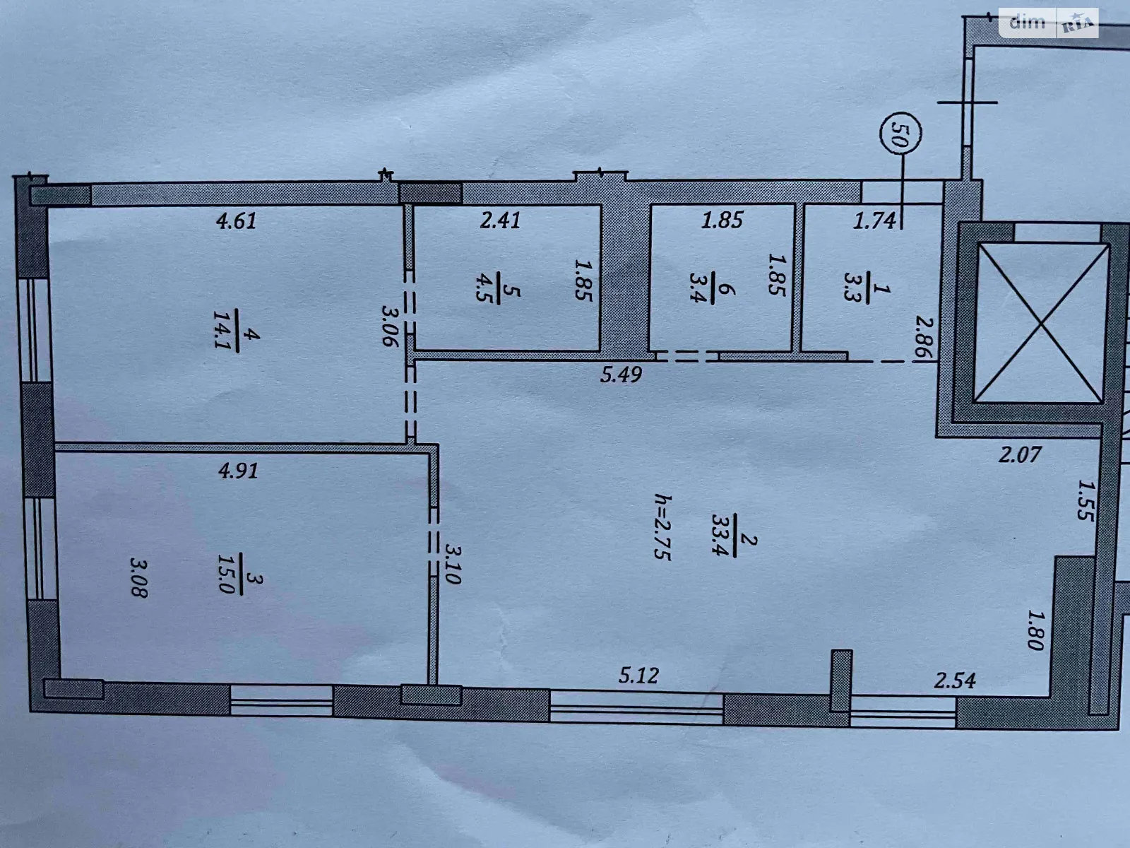 Продается 2-комнатная квартира 73.7 кв. м в Сокольниках, ул. Героев Майдана - фото 1