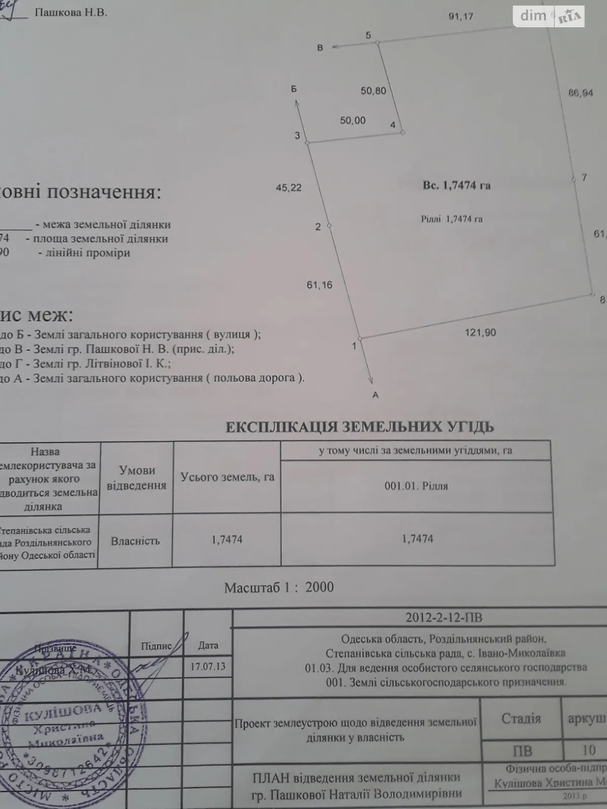 Продается земельный участок 1.74 соток в Одесской области - фото 2