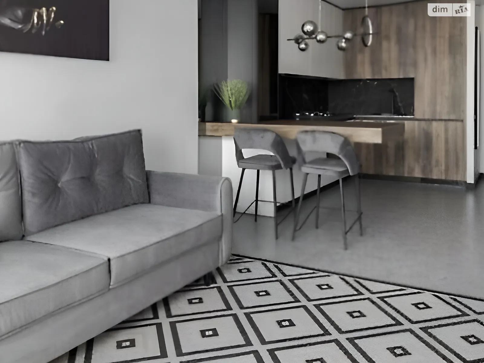 Сдается в аренду 2-комнатная квартира 50 кв. м в Днепре, ул. Костомаровская, 1Б - фото 1