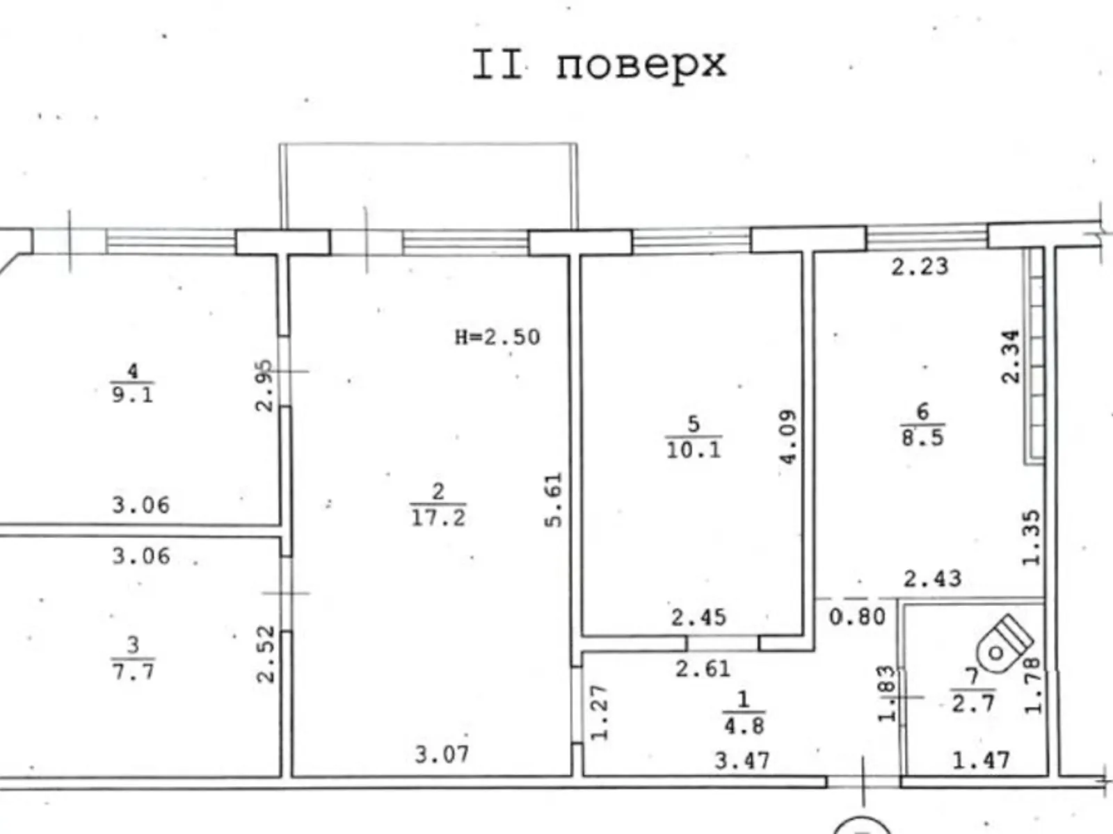 Продається 4-кімнатна квартира 61 кв. м у Одесі, цена: 32000 $ - фото 1