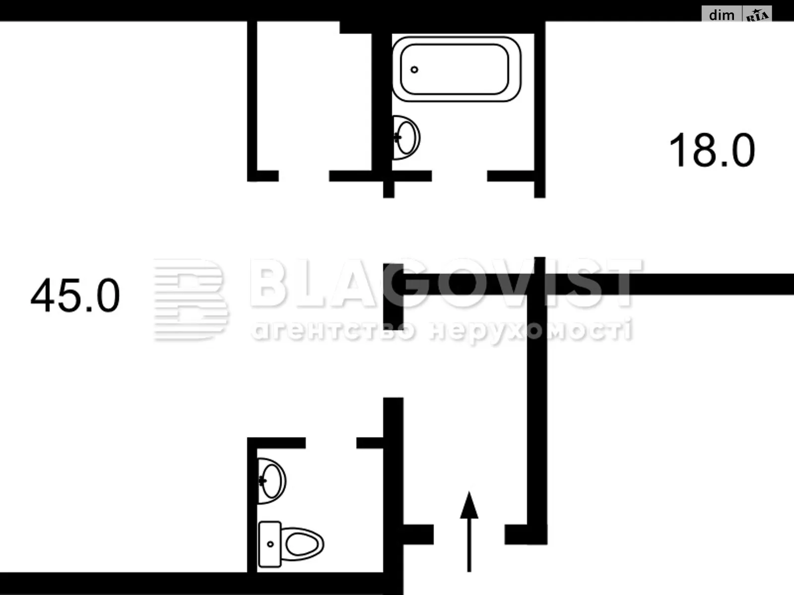 Продається 2-кімнатна квартира 80 кв. м у Києві - фото 2