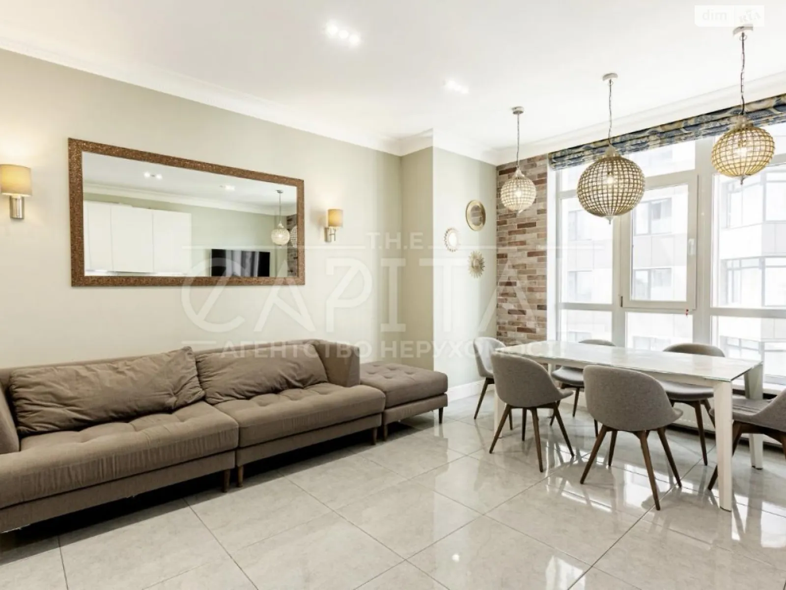 Сдается в аренду 3-комнатная квартира 148.6 кв. м в Киеве, ул. Андрея Верхогляда(Драгомирова), 14 - фото 1